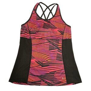 🔥 Danskin Now Criss-Cross Back Athletic Tank Top – Size M (8-10) 🔥
